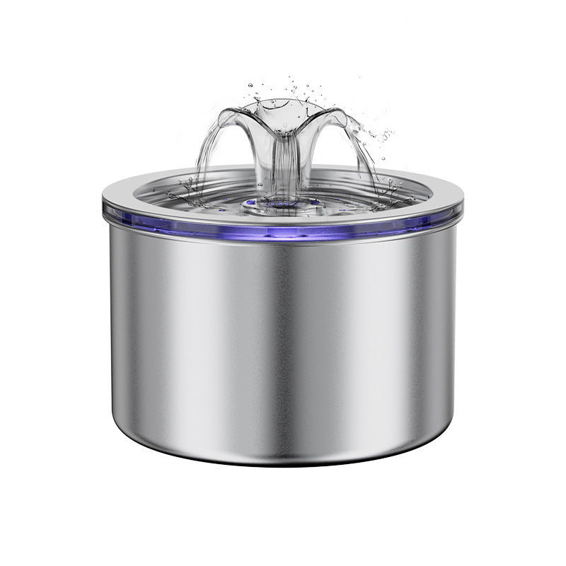 Fontaine à eau pour Chat & Chien 2,2 L — Filtration & Circulation Continue